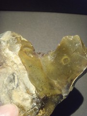 Lower Paleolithic – Large Acheulean notched tool. c.450,000 BP.