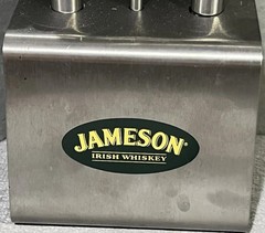 Vintage Jameson Irish Whiskey Stainless Steel Cocktail Bar Drink Barware Mixer