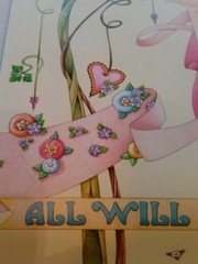 Mary Engelbreit ALL WILL BE WELL Wall Art 10 3/4″ x 13″ Unframed