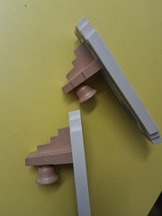 Vintage Burwood Southwest Decor Home Interiors Aztec Wall Sconces Candle Holders