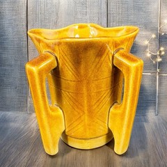 Ireland Pottery Vase Grafton Street Dublin Vase With Four Handles Flower Pot VTG