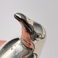 Vintage David Andersen Norway Pengiun Sterling Silver Shaker – Missing Cap