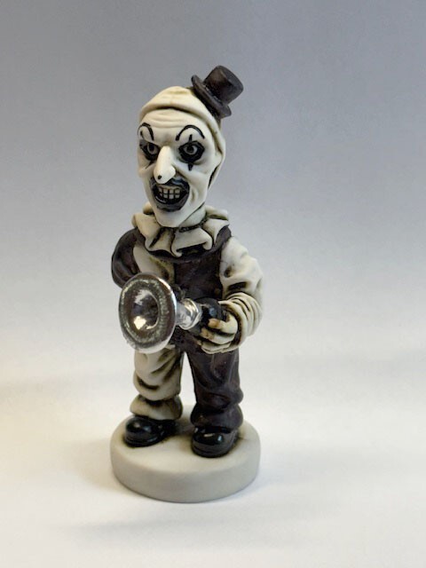 Neil Eyre Halloween 3D Horror Creepy Scary Clown Mirror Horn Fan Made USA