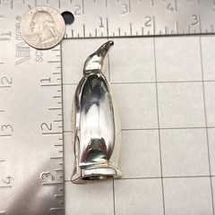 Vintage David Andersen Norway Pengiun Sterling Silver Shaker – Missing Cap