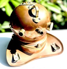Rolex 1970s Watch Advertising Display RARE Diving Divers Helmet