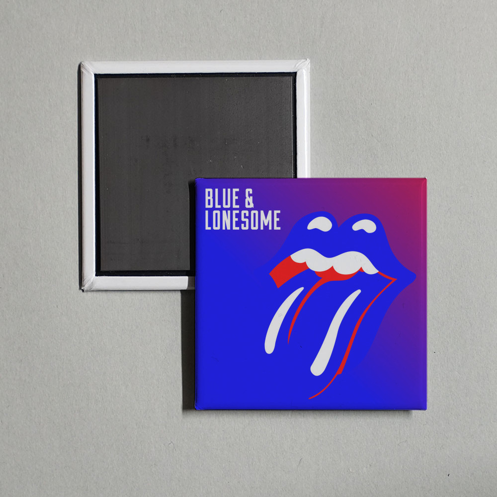 The Rolling Stones – Blue & Lonesome Album Cover Locker Fridge Magnet