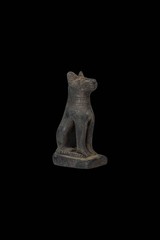 Ancient Egyptian Bastet Cat Statue Rare Pharaonic Stone Goddess Deity Artifact