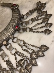 Antique Afghan Silver Pendant for Royal Families Jewelry 18th-19thCentury 42