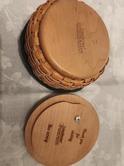 Longaberger Sunflower Pottery Coaster Set featuring handcrafted ceramic coasters