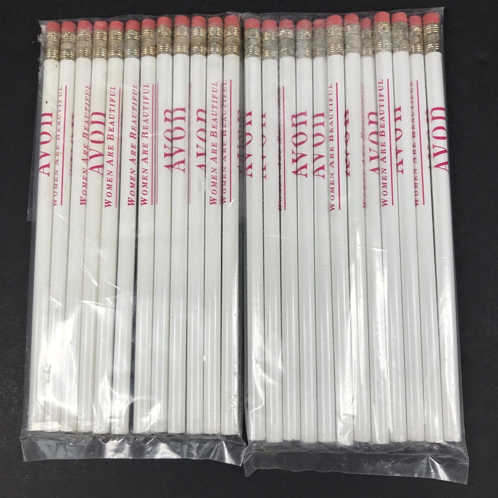 Avon – Women Are Beautiful- Vintage Lot Of 24 Pencils – Brand NEW Un-Sharpened