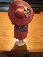 Foxy Ladies MABEL Bobblehead Figurine “IT’S MY BODY & I”LL EAT WHAT I WANT TO”