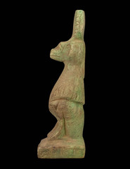 Ancient Egyptian Thoth Baboon Statue Rare Pharaonic Moon God Stone Artifact BC