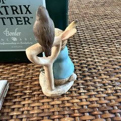 Beatrix Potter PETER RABBIT Border Fine Arts Resin 1991 Britain n/bx