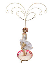 Marilyn Monroe Jewelry Display Stand White Dress Blowing Seven Year Itch 13″Tall