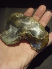 Lower Paleolithic – Large Acheulean notched tool. c.450,000 BP.