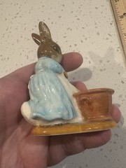Beswick England Beatrix Potter Cecily Parsley Porcelain Figurine Copyright 1965