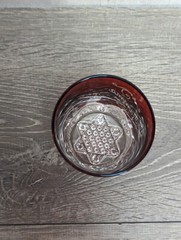Edwardian Ruby Flash Cut to Clear Red Crystal Cup – To Mamma From Leonard (1908)