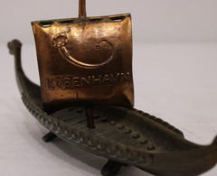 Vintage Norwegian Viking Boat Drakkar Souvenir “KØBENHAVN” (Copenhagen)