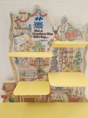 1997 Priscilla Hillman Mouse Tales Not a Creature was Stirring Display Stand