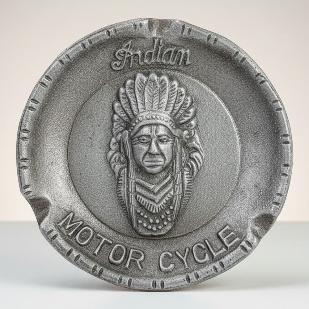 Indian Motorcycle Chief 1901 Ashtray & Trinket Dish