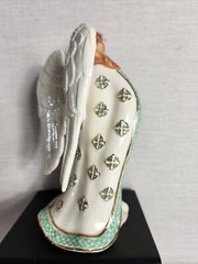 Lenox Angel Of Ireland Irish Harp Porcelain Figurine 8.5″ W/ Original Styrofoam
