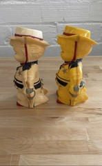 Aladdin Lil’ Cowboy Little Western Boy Yellow Plastic Milk Pitcher