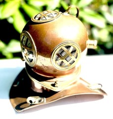 Rolex 1970s Watch Advertising Display RARE Diving Divers Helmet