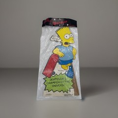 Bart Simpsons Cardboard Cut Outs 17″ Tall Standees 1990 Rare Un-opened