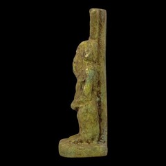 Authentic Ancient Egyptian Antiques Rare Bes God Stone Statue Figure BC
