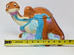 Rare The Land Before Time Collection Cookie Jar, Little Foot, Universal Studios