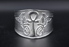 Unique Ancient Egyptian Antiquities Bracelet Ankh Key Pharaonic Artifact BC