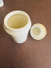 Vintage Spice Jars w/Lids 1987 MJ HUMMEL Porcelain Set of 6 Alpine Switzerland