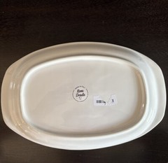 Nova Deruta Limone Medium Serving Appetizer Plate Tray 11.5”x7.25” Italian NWT