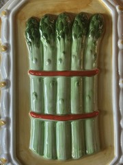 Vintage 80s Sigma Tastesetter Asparagus Ceramic Jello Mold Kitchen Wall Decor