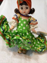 MADAME ALEXANDER ” BRAZIL ” #573 BOX & TAG INTERNATIONAL SERIES