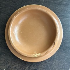 Greece 800 BC Reproduction Geometric Clay Pottery Trinket Dish & Plate Handmade