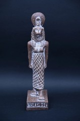 Authentic Ancient Egyptian Antiquities Sekhmet Black Granite Statue Egyptian BC