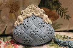AVON Angel ANGELS 1970’s-1980’s Closet Scenter POMANDER Potpourri SACHET Italy