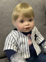 ⚾NIB 1999 Danbury Mint Joey The Littlest Bronx Bomber NY Yankees Collectible