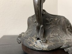 Beroude Box Copper Bronze Antique Art Nouveau Brass Sculpture French