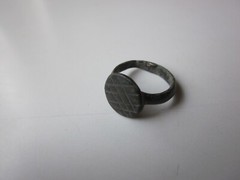 ancient Viking engraved small bronze. IX – X AD.