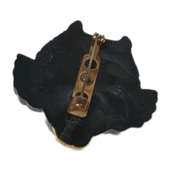 Vintage Hallmark Halloween Black Owl Holiday Pin
