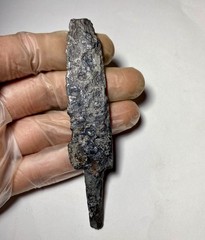 Ancient Early Israelite Iron Age Knife Blade Fragment c. 1200-600 BC Authentic