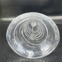 Mikasa Ribbon Classic Bell Full Lead Crystal Swirl Bell Made In Germany Clear