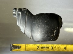 AMAZING PRE-COLUMBIAN IMPERIAL CANOPA CONOPA LLAMA EFFIGY CONTAINER FROM PERU