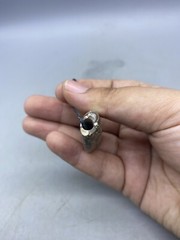 Rare Ancient Silk Road Natural Jasper Stone From Central Asia Bead
