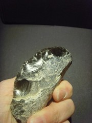 Lower Paleolithic – Fine Acheulean convex scraper. c.450,000 BP.