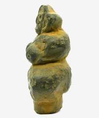 Ancient Mother Goddess Near East Idol Stone Figure Fertility Idol 2000 BC