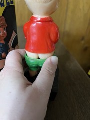 Vintage Weepy the Wee Wee Boy Figure Novelty Lower Pants with Box
