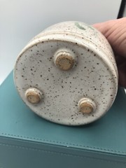 Original Parsley Pottery Magnolia￼ Kerosene Oil Lamp Fun